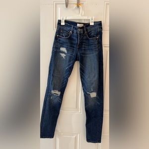 Loft Jeans Skinny Distressed Size 2